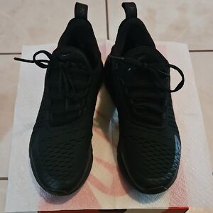 Nike Black Boys Air Max 270 Sneakers